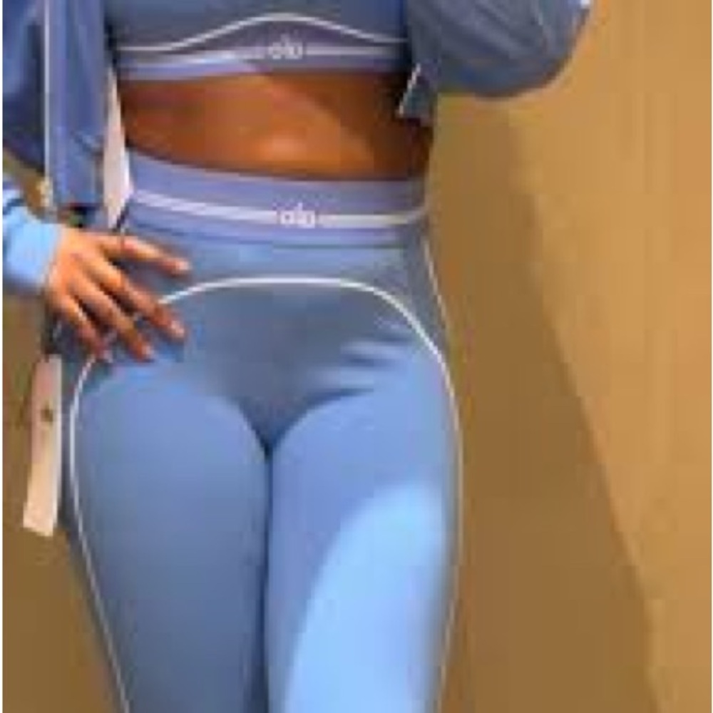 & Other Stories Blue Leggings